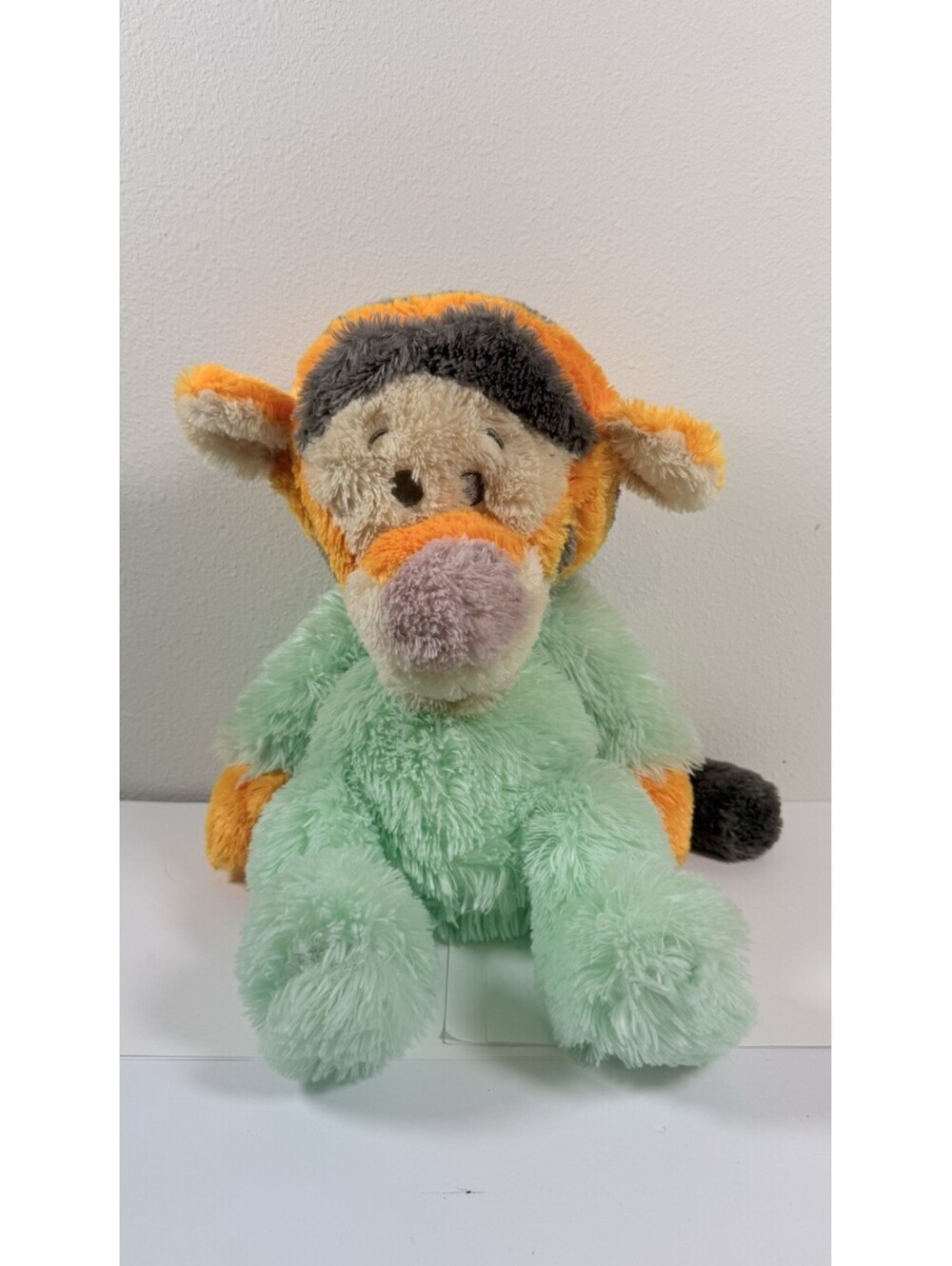 Disneyland Exclusive Large Tigger From Winnie The Pooh Mint Green Soft Plush